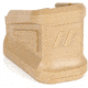 ZEV Technologies Magazine Basepad +5 for Glock 17, Polymer, Flat Dark Earth, BPAD-G17-5-FDE