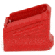 ZEV Technologies Magazine Basepad +5 for Glock 17, Polymer, Red, BPAD-G17-5-R