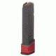 ZEV Technologies Magpul Magazine Extended Base-Pad for PMAG17 Glock 9,Red BPAD-EXT-PMAG-5-R