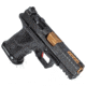 ZEV Technologies OZ9C Elite Hyper-Comp Compact Pistol, Black Polymer Frame, Compensated Bronze Barrel, In, 9mm, Striker Single Action, 15-Round Magazine ZT-OZ9C-CPTHYPBBRZ-FRRMPG