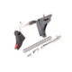 ZEV Technologies PRO Flat Face Glock Ultimate Kit Trigger, 1-3 Gen, .40, G27, G23, G22, G35, G24/ Blk/Red, FFT-PRO-ULT-3G40-B-R