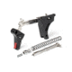 ZEV Technologies PRO Flat Face Glock Ultimate Kit Trigger, 1-3 Gen, 9mm, G26, G19, G17, G34, G17L, Blk/Red, FFT-PRO-ULT-3G9-B-R