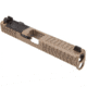 ZEV Technologies SOCOM Complete Gen 4 Pistol Slide,FDE G17 Absolute Cowitness w/RMR Cover Plate SLD.KIT-Z17-4G-ESOC-RMR-CW.ABS-FDE 