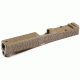 ZEV Technologies SOCOM Stripped Gen 3 Pistol Slide,FDE G17 Absolute Cowitness SLD-Z17-3G-ESOC-RMR-CW.ABS-FDE