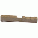 ZEV Technologies SOCOM Stripped Gen 3 Pistol Slide,FDE G17 Absolute Cowitness SLD-Z17-3G-ESOC-RMR-CW.ABS-FDE
