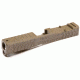 ZEV Technologies SOCOM Stripped Gen 3 Pistol Slide,FDE G19 Absolute Cowitness SLD-Z19-3G-ESOC-RMR-CW.ABS-FDE