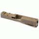 ZEV Technologies SOCOM Stripped Gen 3 Pistol Slide,FDE G19 Absolute Cowitness SLD-Z19-3G-ESOC-RMR-CW.ABS-FDE