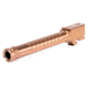 ZEV Technologies V2 Glock 17 Gen5 Match 1/2x28 Threaded Barrel, Bronze, BBL-17-V2-5G-TH-BRZ