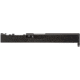 ZEV Technologies Z17 Duty Glock 17 9mm Stripped Pistol Slide, Glock 17 Gen 1-3, DPP Optic Cut, Black, SLD-Z17-3G-DUTY-DPP-B