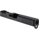 ZEV Technologies Z17 Duty Glock 17 9mm Stripped Pistol Slide, Glock 17 Gen 1-3, DPP Optic Cut, Black, SLD-Z17-3G-DUTY-DPP-B