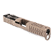 ZEV Technologies Z19 Enhanced SOCOM 4th Gen Glock DPP Striped Slide Kit, FDE SLD.KIT-Z19-4G-ESOC-DPP-FDE