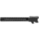 ZEV Technologies ZEV Optimized Match Glock 34 Gen5 9mm Threaded Pistol Barrel, 1-14 Twist, 1/2x28, DLC, Black, BBL-34-OPT-5G-TH-DLC