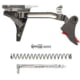 ZEV Technologies PRO Pistol Trigger Ultimate Kit, Glock 17/17C/17L/19/19C/26/34, Flat, Black/Red, FFT-PRO-ULT-9-B-R
