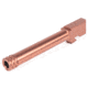 ZEV Technologies ZEV PRO Match Barrel, G17, Gen1-4, 1/2X28 Threading, Bronze, BBL-17-PRO-TH-BRZ