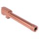 ZEV Technologies Glock 17 Gen1-4 9mm Luger PRO Match Grade Threaded Pistol Barrel, 1-10 Twist, 1/2X28, Bronze PVD, BBL-17-PRO-TH-BRZ