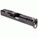 ZEV Technologies ZEV Z19 Spartan Black 4th Gen Stripped Slide with RMR Cover Plate, SLDZ194GSPARTRMRCWABSDLC