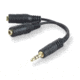 Zip Scanners 2 Way Headset Splitter, 2 Way Headset Splitter