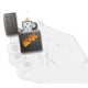 Zippo AC/DC Pocket Lighter, Gray, 49014