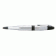 Zippo Allegheny Solid Brass Ball Point Pen, Chrome/Black 41029
