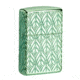 Zippo Armor High Polish Elegant Dragon Lighter w/ Click, Green, One Size, 49054