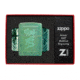 Zippo Armor High Polish Elegant Dragon Lighter w/ Click, Green, One Size, 49054