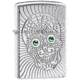 Zippo Armor Sugar Skull Lighter, 1.44 x 2.25, 49172