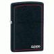 Zippo Classic Style Lighter w/ Border, Black Matte 218ZB
