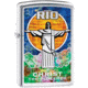 Zippo Chrome Fusion Christ the Redeemer Lighter, High Polish 9000753