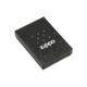 Zippo Chrome, Gray Dusk, Stamped Spade, ZI28379