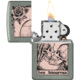 Zippo Death Kiss Lighter