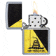 Zippo Dont Tread on Me Street Chrome Pocket Lighter 29842