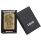 Zippo Dragon Design Brushed Brass Pocket Lighter 29725
