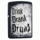 Zippo Drink Drank Drunk Pocket Lighter, 29618
