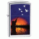 Zippo Duck Hunting Lighter, High Polish Chrome 29076