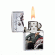 Zippo Elvis Alfred Wertheimer Classic Style Lighter, Brushed Chrome 28074