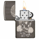 Zippo Fancy Skull Design Pocket Lighter 29883