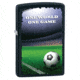 Zippo One World One Game Classic Style Lighter, Black Matte 28301