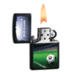 Zippo One World One Game Classic Style Lighter, Black Matte 28301