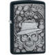 Zippo Gambling Skull Lighter, 1.44 x 2.25, 49183