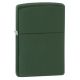 Zippo Classic Style Lighter, Green Matte 221