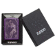 Zippo High Polish Purple Anne Stokes Pocket Lighter w/ Box 29717