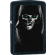 Zippo Hooded Skull Black Matte Lighter ZO28436
