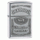 Zippo Jack Daniels Classic Style Emblem Lighter, High Polish Chrome 250JD427