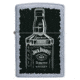 Zippo Jack Daniel's Pocket Lighter, Street Chrome, 29758