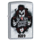 Zippo Kiss Pocket Lighter, Street Chrome, 49018