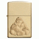 Zippo Laughing Buddha HighPolish Brass Pocket Lighter, 29626