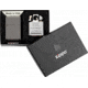 Zippo Lighter and Pipe Insert Combo Lighter, Black Ice, 1.44in x 2.25in, 29789
