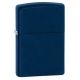 Zippo Classic Style Lighter, Navy Matte 239