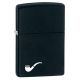 Zippo Classic Style Pipe Lighter, Black Matte 218PL