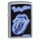 Zippo Rolling Stones Purple Tongue Pocket Lighter, 29581